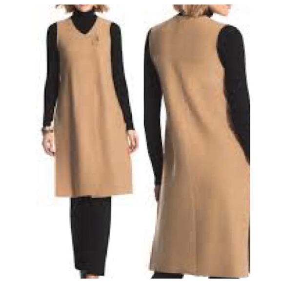 Chico's Tan Sleeveless Sweater Vest - Picture 5 of 14